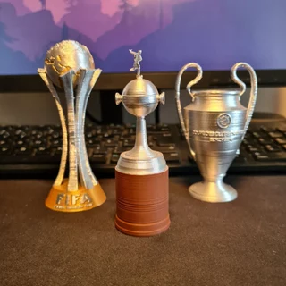 Miniatura de taças - libertadores - copa do mundo - Impressão 3D