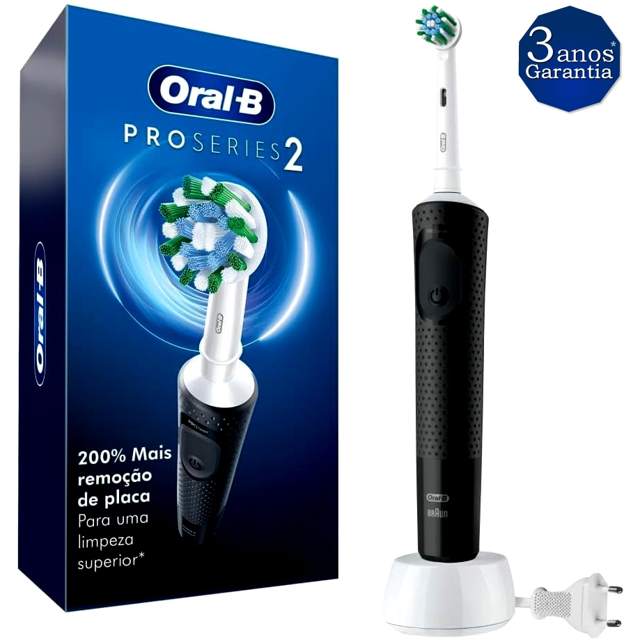 Escova de Dente Elétrica Oral-B Pro Series 2 a Bateria - Bivolt