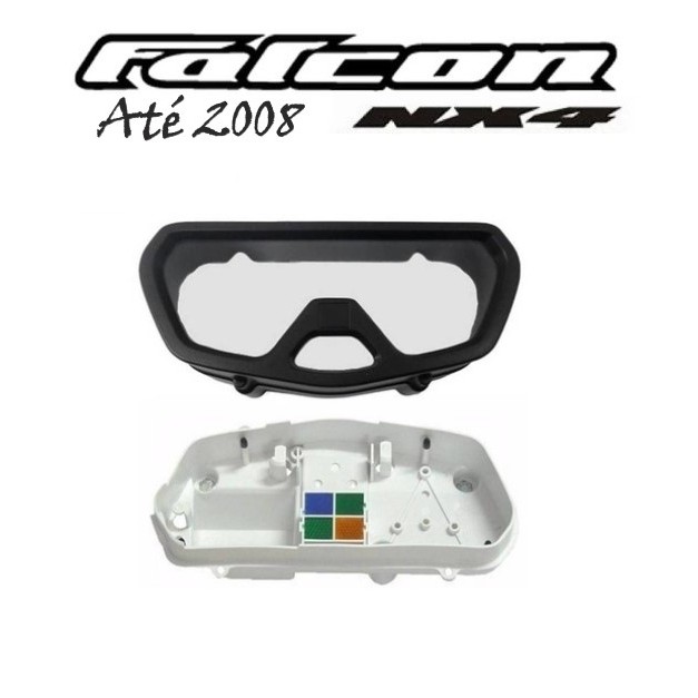 Carcaça Superior + Inferior Do Painel Falcon Nx 400