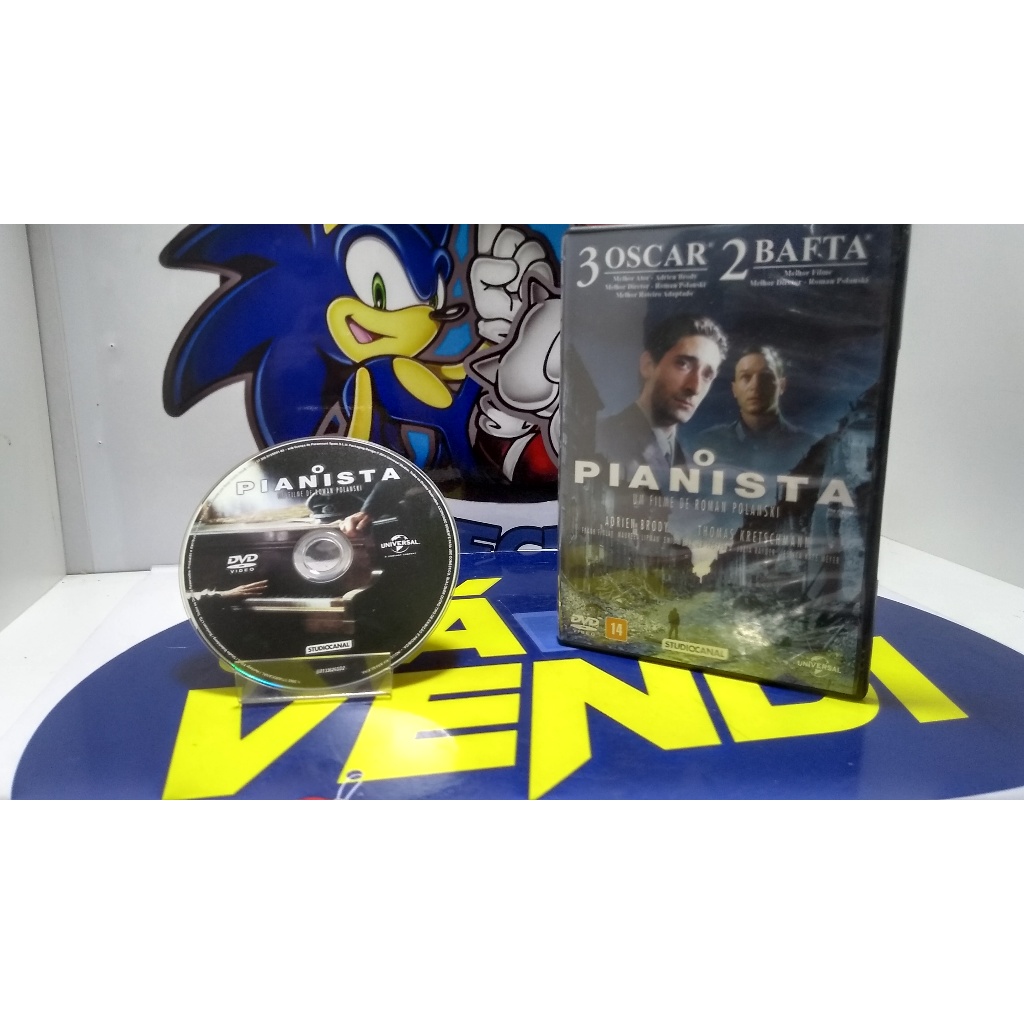 Dvd - O Pianista - Adrien Brody/ Thomas Kretschmann - Semin. | Shopee ...