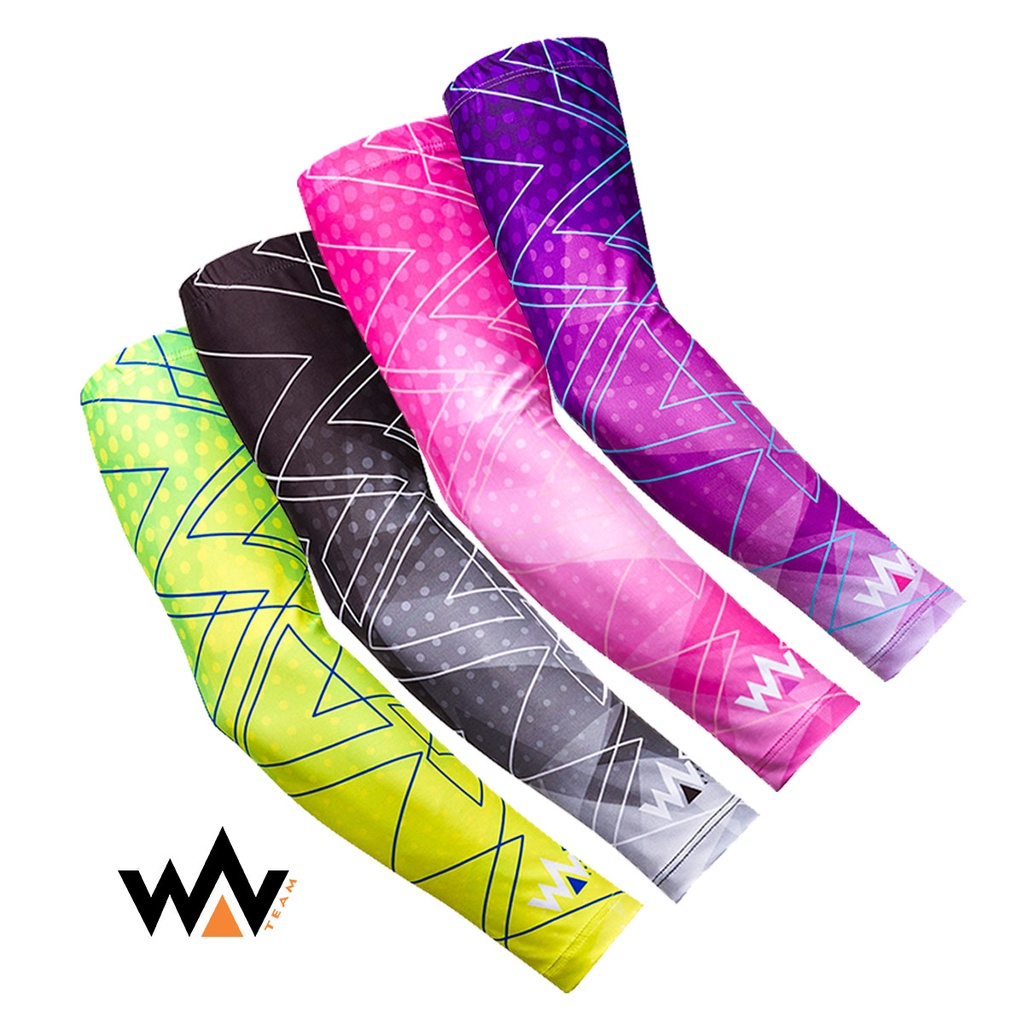 Par de manguito proteção solar Max WV TEAM Unissex Degrade