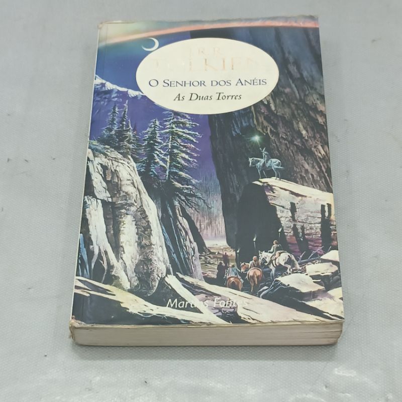 Livro O senhor dos anéis As duas torres