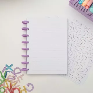 Kit de 4 Divisórias para Caderno de Disco Avocado