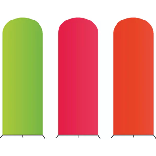 Capa De Painel Arco Romano Veste Facil c/ Elastico - 2m x 1m - Dupla Face - Escolha as cores