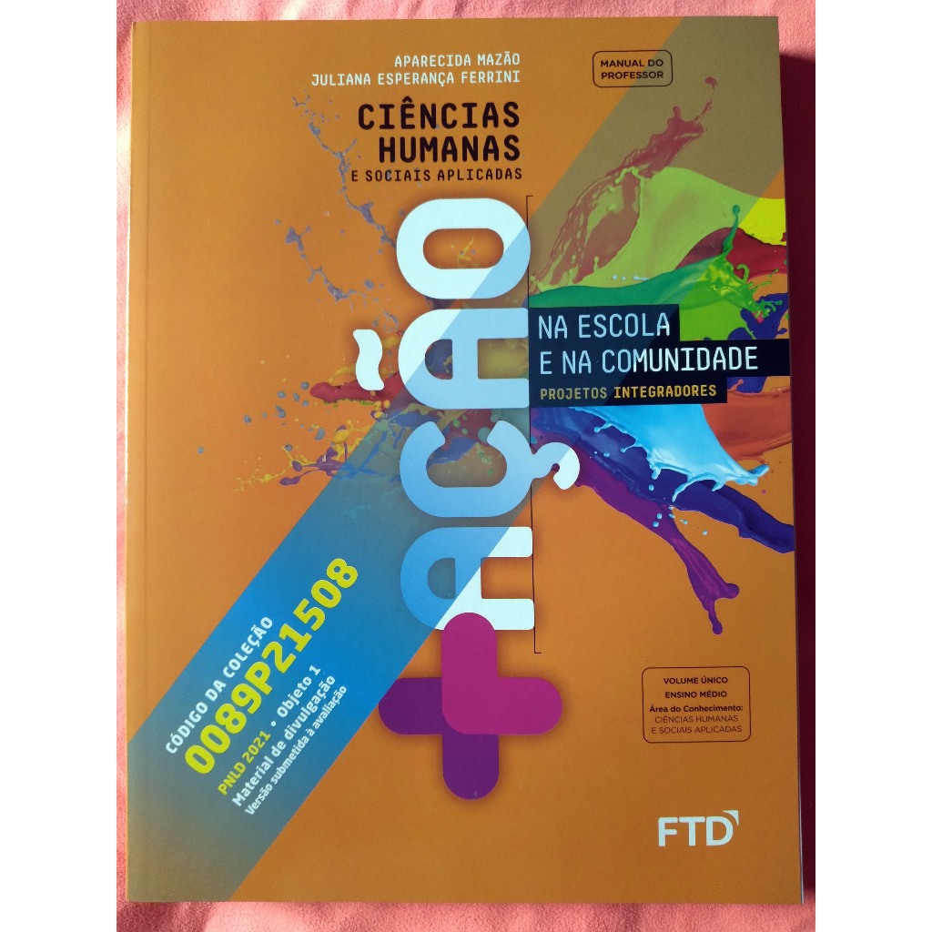 CIÊNCIAS HUMANAS E APLICADAS E SOCIAIS APLICADAS - ENSINO MÉDIO ...