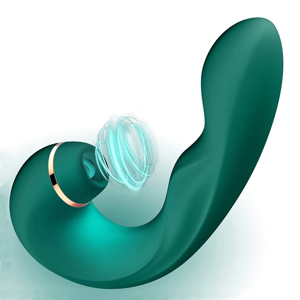 Vibrador e Estimulador Clitoriano Recarregável Miltifuncional 3 Em 1 ZDB-25