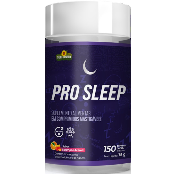 Pro Sleep Melato Suplemento Alimentar 150 Comprimidos Mastigáveis