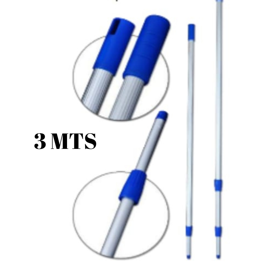 CABO ALUMINIO EXTENSOR TELESCOPIO 3 METROS