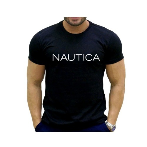 Camiseta NAUTICA Logo Grande - Oferta Relâmpago