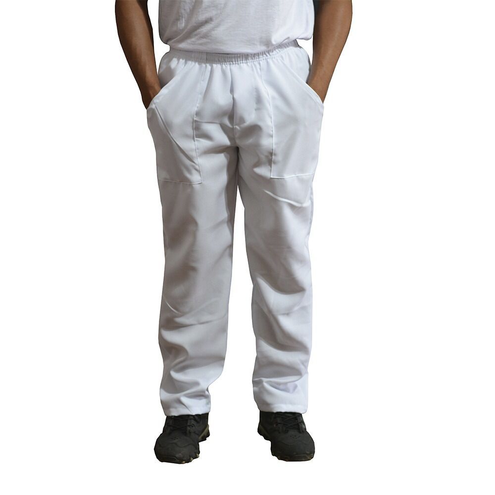 Calça store branca uniforme