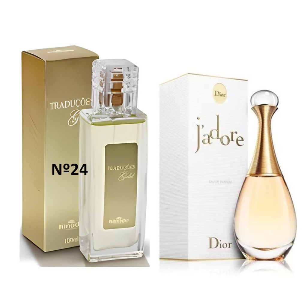 Perfume Feminino Traduções Gold Nº 24 Hinode 50ml - Nova Embalagem