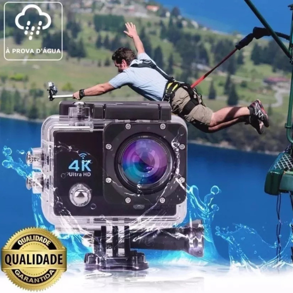 Ultra Câmera thor GO Cam Pro Sports HD 4K 1080p Prova D'Água 4K WIFI ...