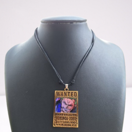 Colar Do Zoro do One Piece | Shopee Brasil