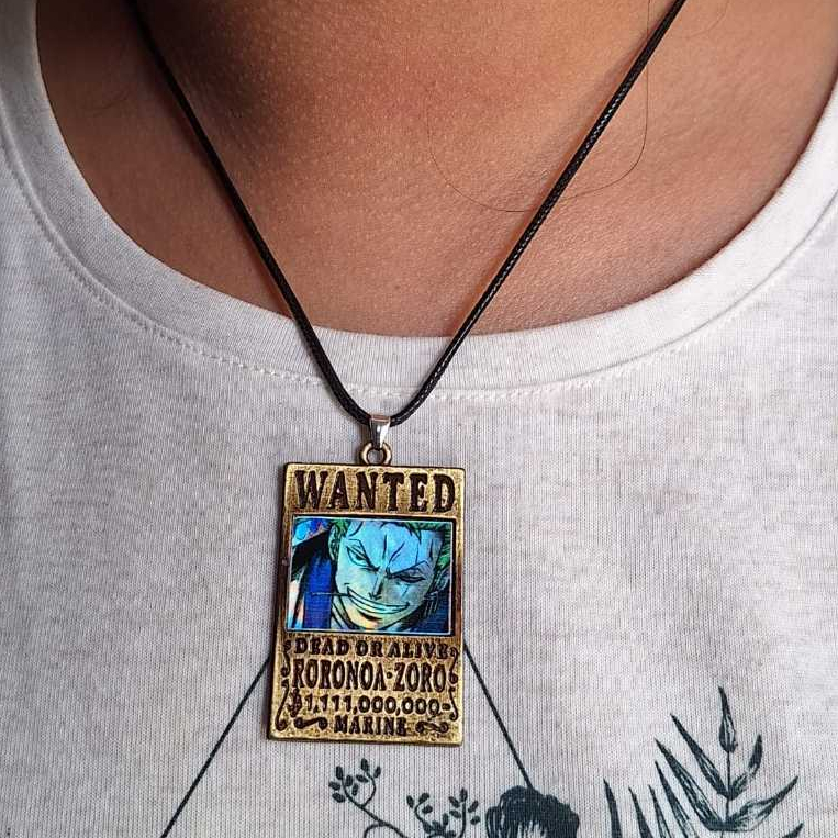 Colar Do Zoro do One Piece | Shopee Brasil