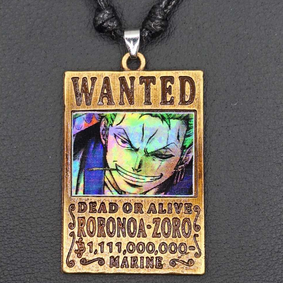 Colar Do Zoro do One Piece | Shopee Brasil