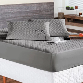 FORRO LENÇOL CAPA PROTETOR DE COLCHÃO 100% IMPERMEÁVEL VARIAS CORES CASAL QUEEM E KING