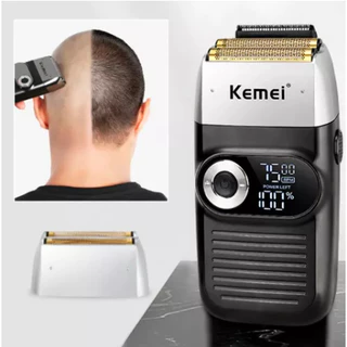 Careca Máquina de Cortar Cabelo Barbeador Sem Fio Bivolt Recarregável