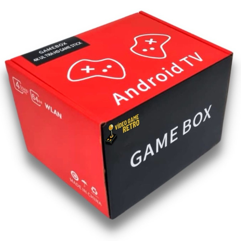 Video Game Retro Game Box Varios Jogos 2 Controles sem fio