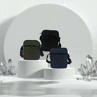 Shoulder bag bolsa transversal masculino basica