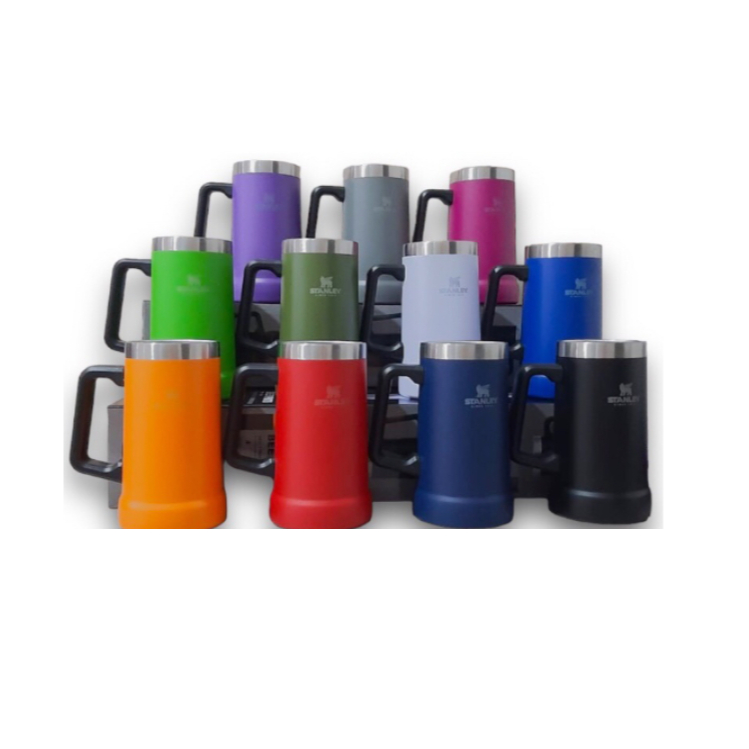 Caneca Térmica 710ml Aço inox mantém bebida gelada copo térmico Polar café chá água cerveja