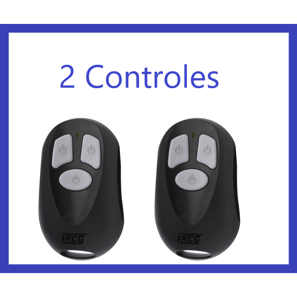 Kit 2 Controles Remoto para Portões Marca Original RCG