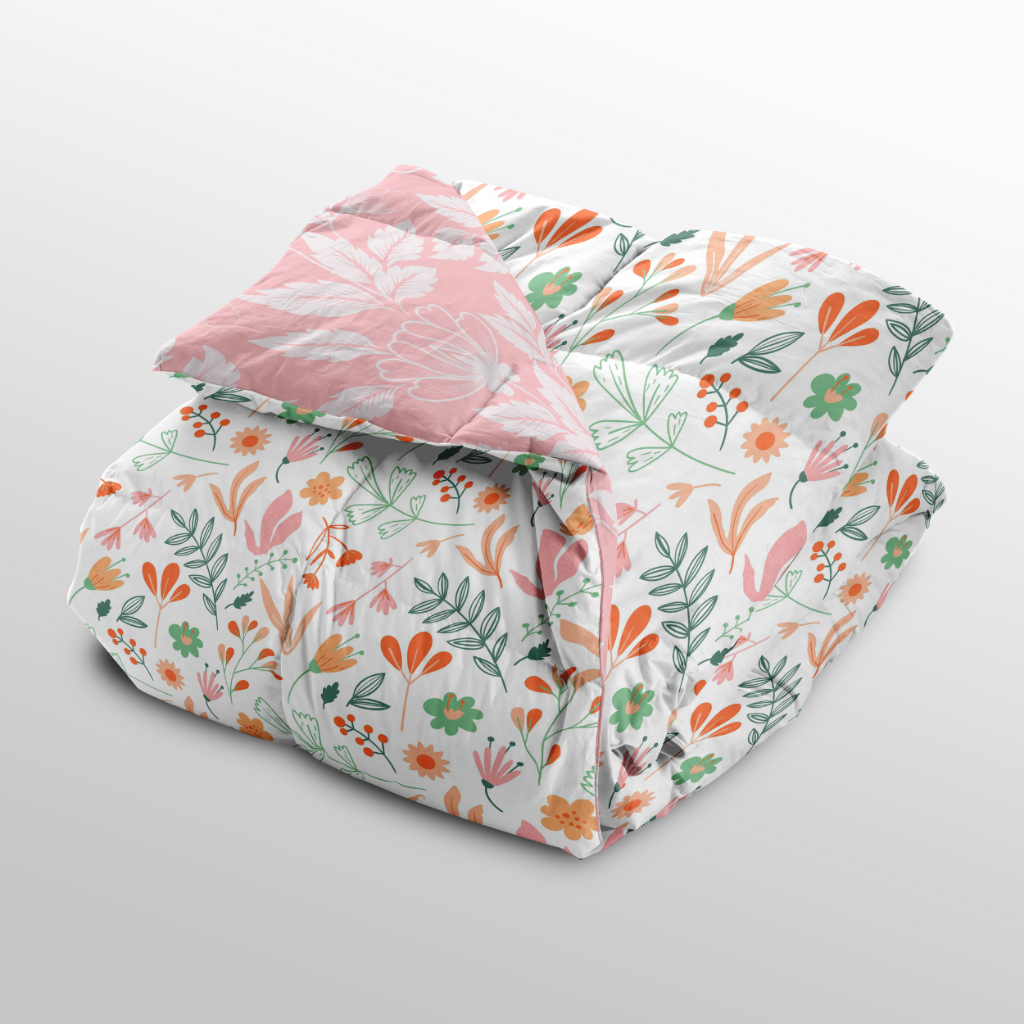 Edredon de solteiro 1 pç avulso estampado dupla face acamento em vies !