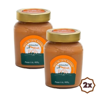 Kit 2 Doce De Leite Pastoso Aviação Vidro 600g