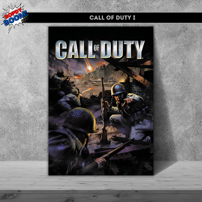Call of Duty 1 Placa decorativa mdf quadro decoração parede presente ...