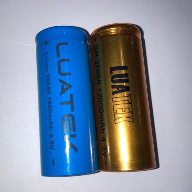 Bateria Pilha X900 26650 3,7v 4,7 v 6800mAh