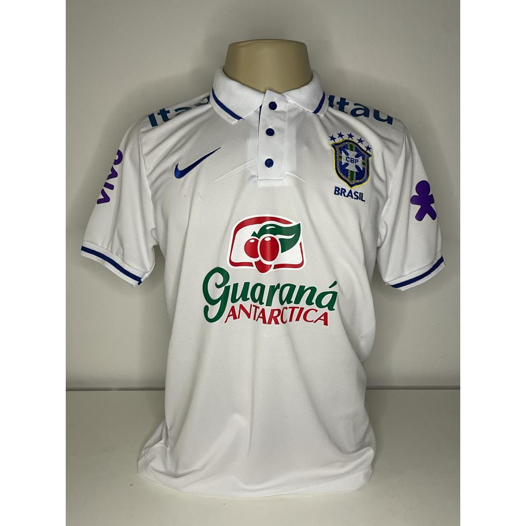 Camisa Polo Seleção Brasileira Edição Treino c/ Patrocínios 2024
