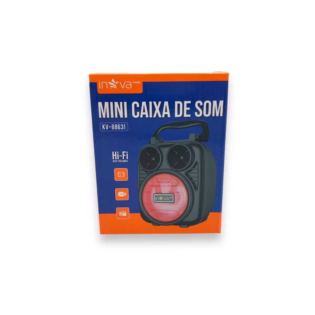 Caixa de Som Bluetooth Inova KV-88631 | Shopee Brasil