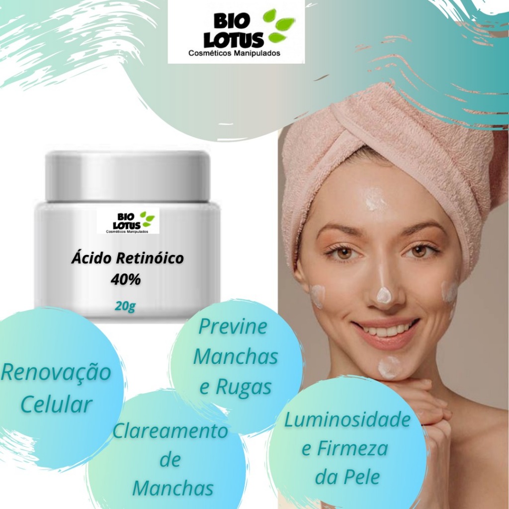 Acido Retinoíco Em Creme (20 Gramas) +VITAMINA(C) | Shopee Brasil