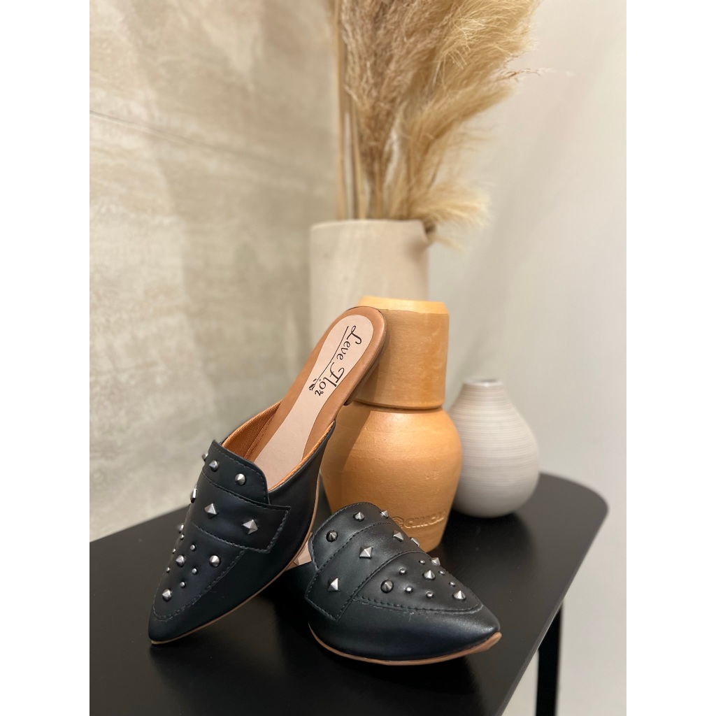 Augustus on sale studded mule