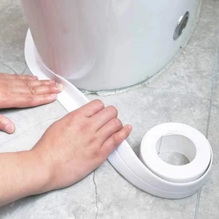 Fita Antimofo Selante Branca De Pvc À Prova D 'Água Para Cozinha / Banheiro / Banheira