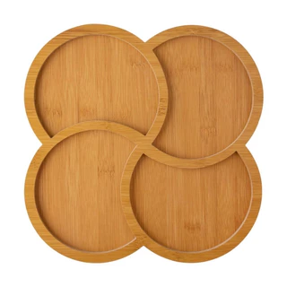 Gamela Petisqueira MDF 30x26Cm Bandeja Trevo 4 Divisorias Para Petiscos Como Churrasco Frios Comida Prática E Fácil em Oferta na Shopee