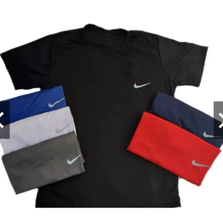 KIT 4 Camisetas Furadinha Dry Fit Academia Refletiva Lisa - Musculação Esportes Exercícios Corrida ENVIO IMEDIATO