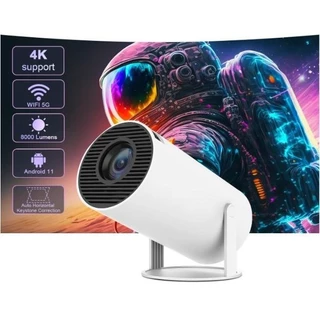 Projetor Hy300 Hd 200 Ansi Smart Cinema Bluetooth 5.0 Bivolt Android 11 5G Wifi 6 Envio Imediato