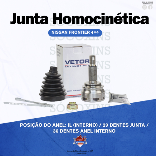 Junta Homocinética para Nissan Frontier 4×4 – Xtrail – Xterra | Shopee ...