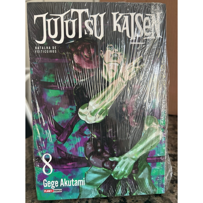 Jujutsu Kaisen volume 8 Shopee Brasil