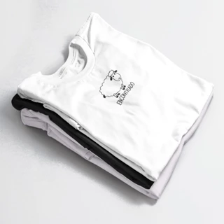 Camiseta Gospel Estampa Ovelha Encontrada Modelo Novo Cores Variáveis