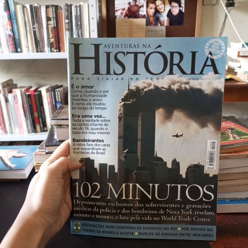 Revista Aventuras Na História - 102 Minutos, 11 De Dezembro | Shopee Brasil