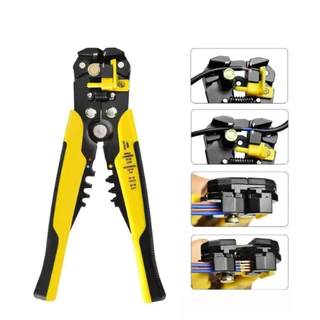Alicate Automático Decapador Crimpador Alicate de Eletricista Descascador Fios Decapador Fio Automático 5 Em 1