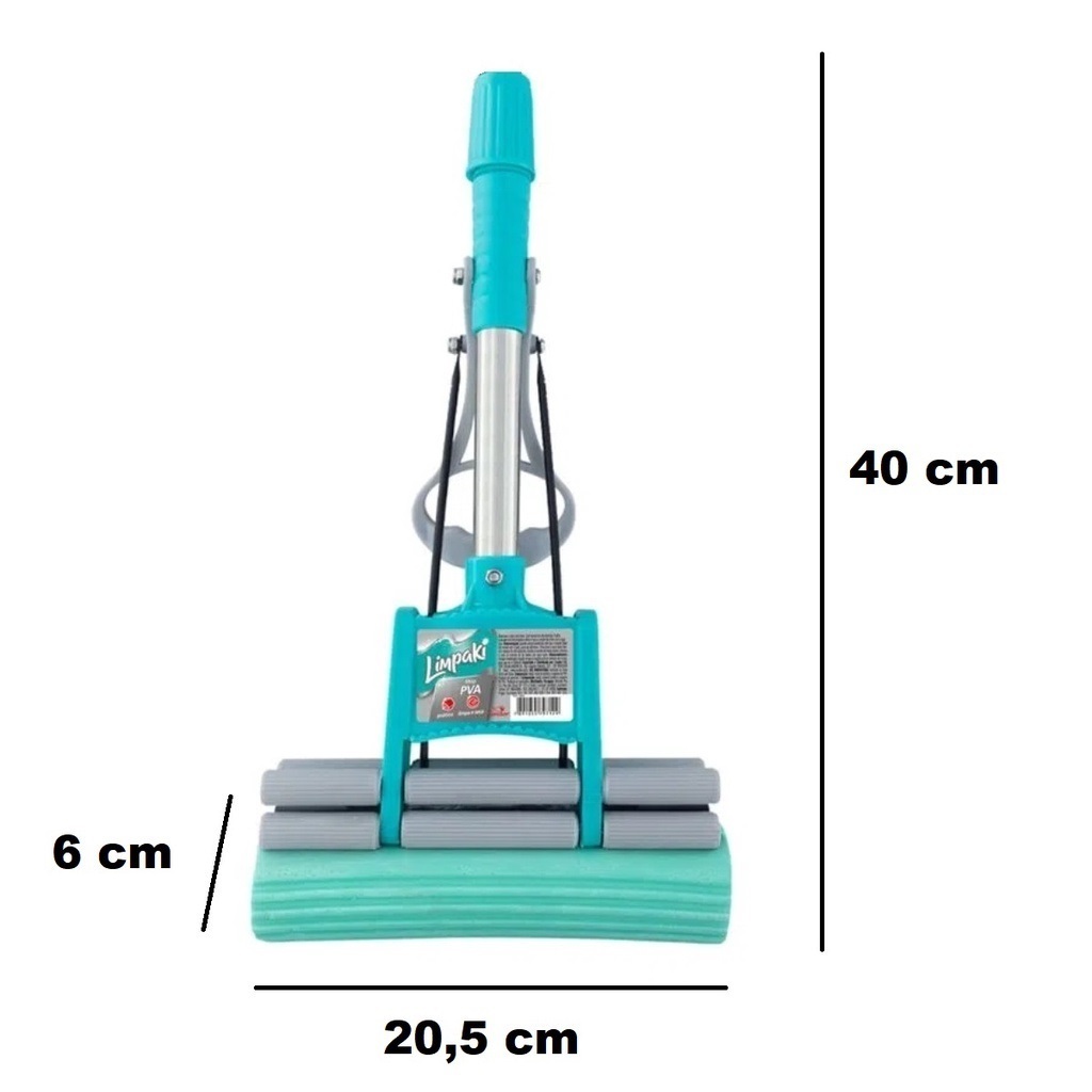 Mop Rodo Magico Limpeza Limpaki Original Condor C/ Cabo