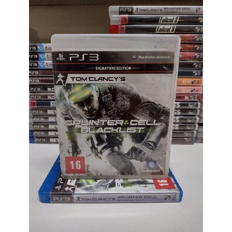 Splinter Cell Blacklist PS3 mídia física