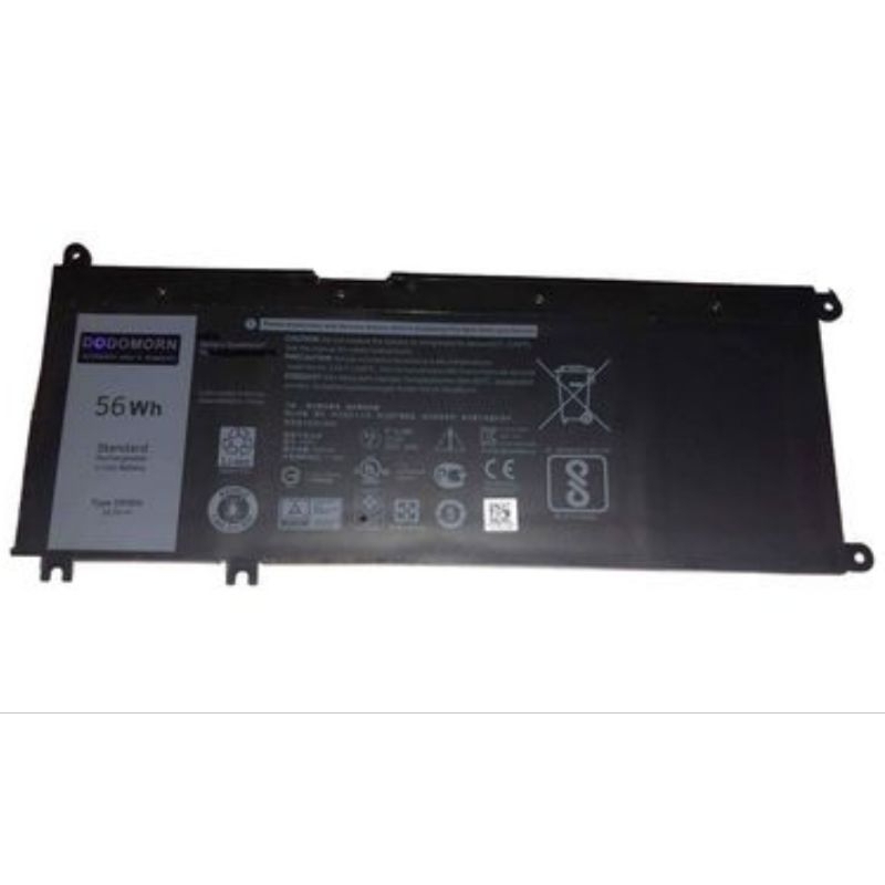 Dell 4-cels 60 W/u vervangende lithium ion batterij voor bepaalde