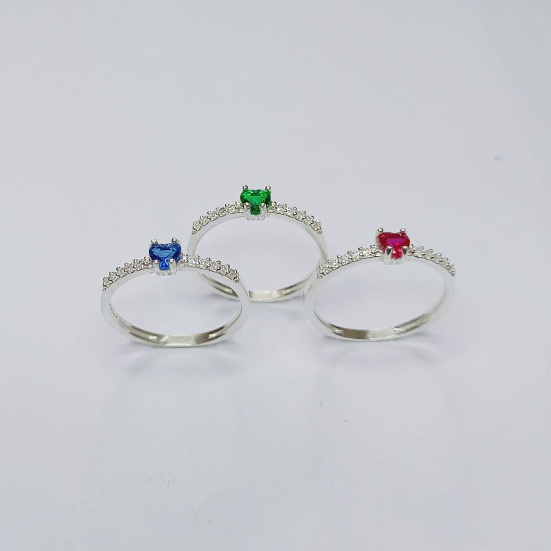 Anel Solitário Prata legítima 925 /Anel em Prata 925 /Anel em Prata Personalizado Meninas Super Poderosas