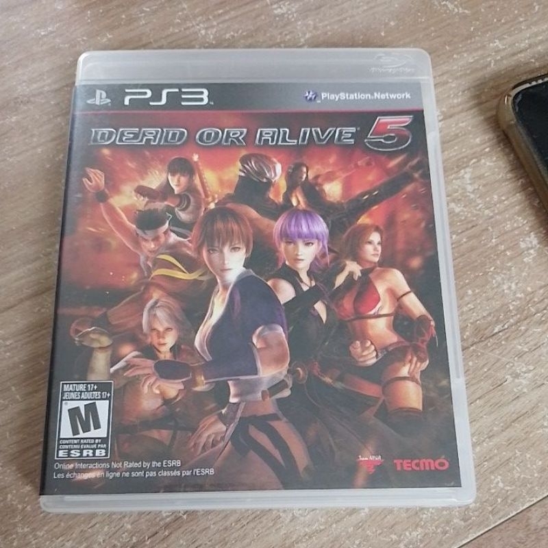 Dead Or Alive 5 Ultimate PS3 mídia física original | Shopee Brasil