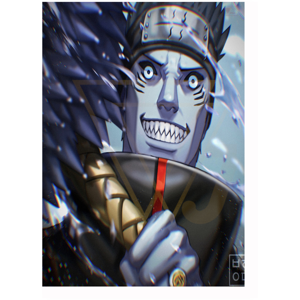 Placa Decorativa Quadro A4 Anime Naruto Akatsuki Top Excelente