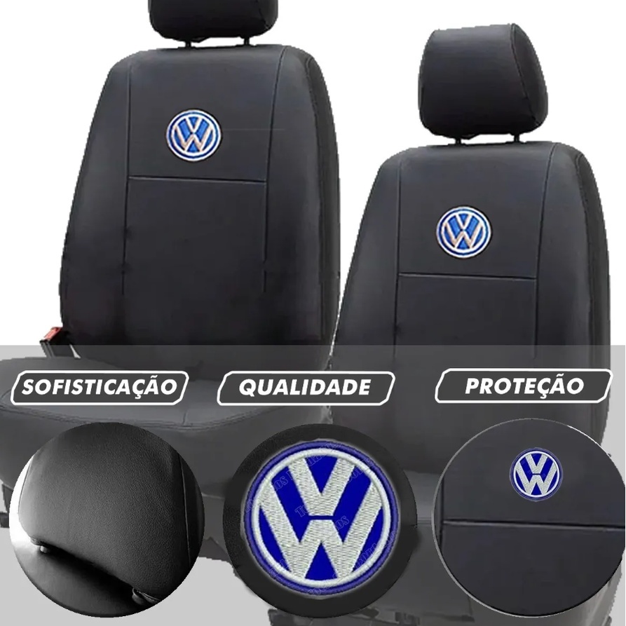Capa Banco Carro 100% Couro Spacefox 2004 até 2019