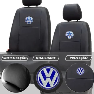 Capa Banco Carro 100% Couro Spacefox 2004 até 2019
